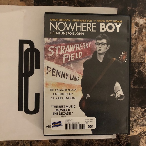 ICON Other - Nowhere Boy DVD